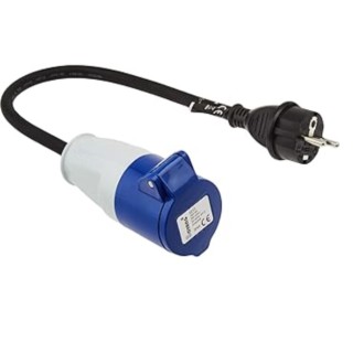 Rallonge 230V-16A prise adaptateur P17