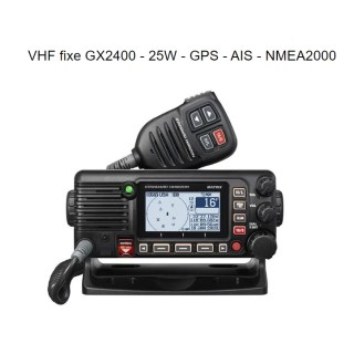 Radio Marine VHF GX2400 25W GPS et AIS intégrés