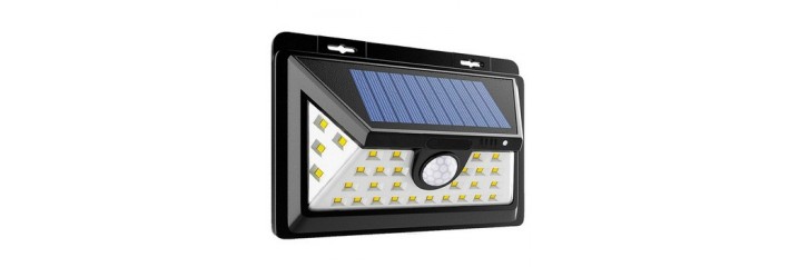 Lampe solaire LED avec batterie Lithium entièrement autonome. - MPIS